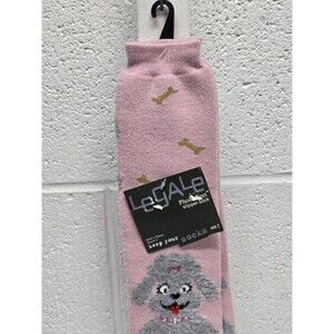 Poodle Legale Plushie Feet Slipper Sock